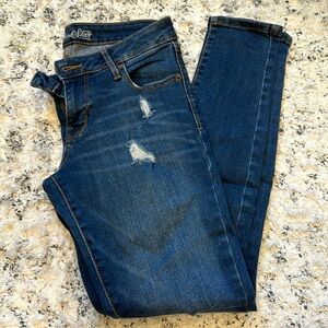 Old navy skinny rockstar jeans!